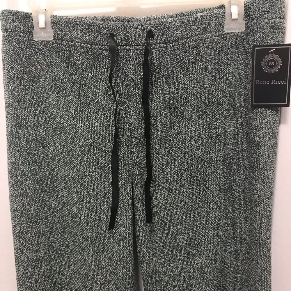NWT Rene Ricci Fuzzy Lounge and Sleep Pants Large - Picture 2 of 4
